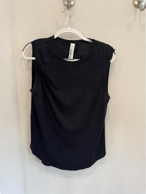 Varley Black Sleeveless Athletic Top L/XL